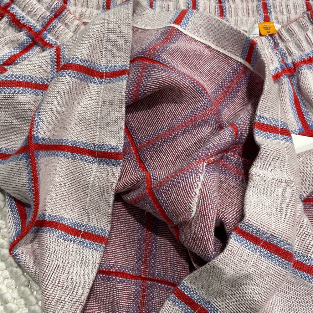 Guest in Residence Picnic Plaid Shorts Size Medium - Picture 14 of 15